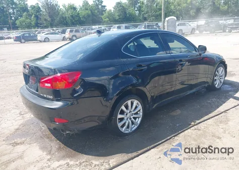 2008 Lexus Is 250 z USA, uszkodzony, nr VIN JTHCK262782020885